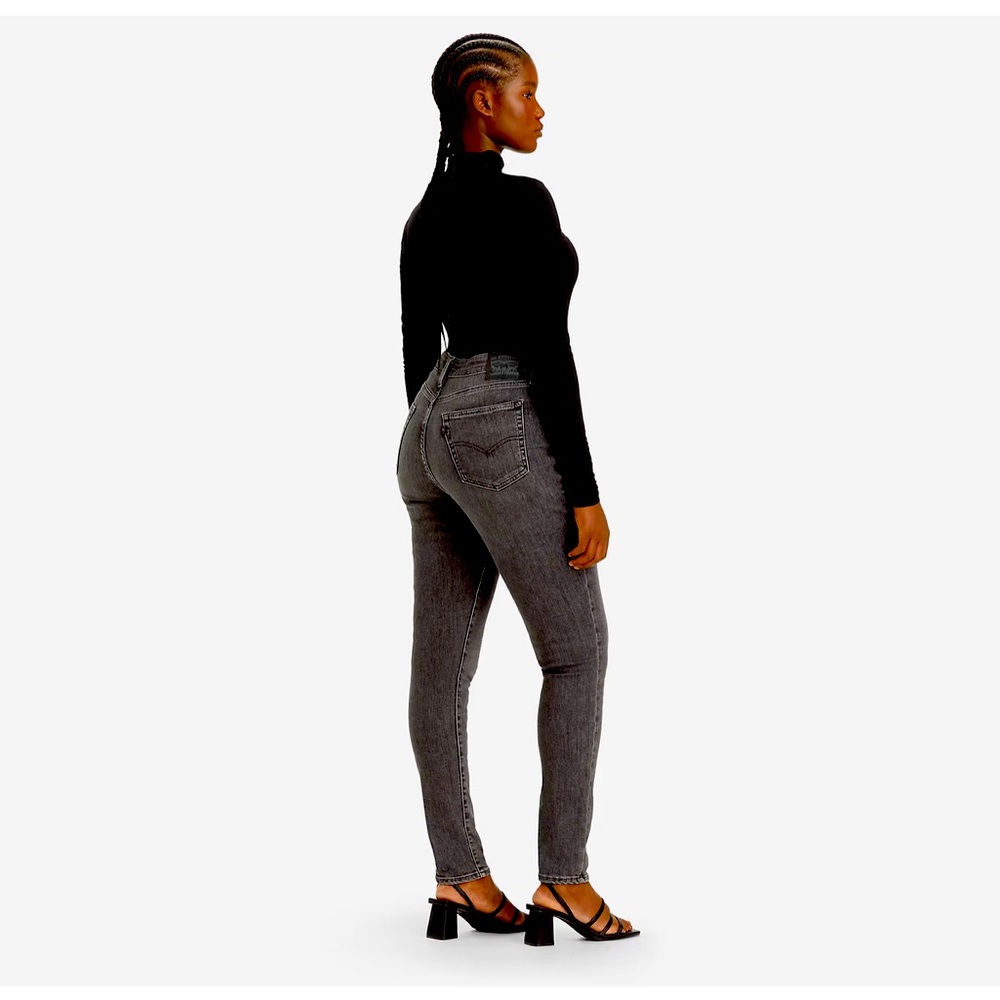 LEVI’s 721™ HIGH RISE SKINNY JEANS River Rock Grey Size 30